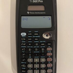 Texas Instruments Scientific Calculator with Black Cover
